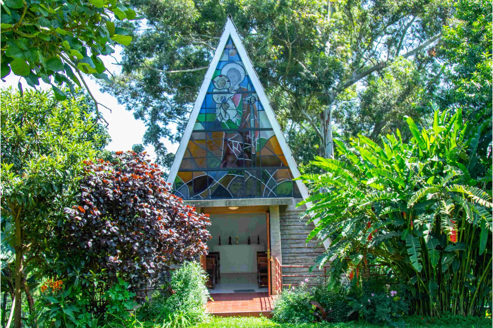 Meditate in our chapel surrounded by nature
